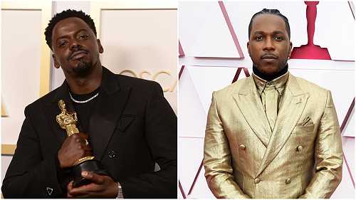 White reporter confuses Daniel Kaluuya with Leslie Odom Jr.