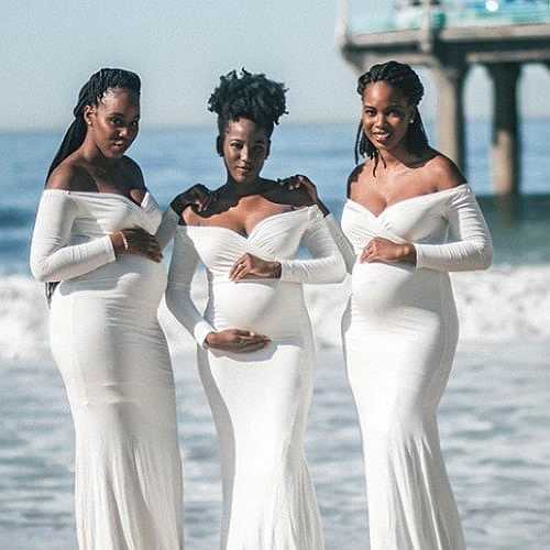 Three Nigerian Sisters Go Viral After Expecting to Have Babies at the Same Time Three Nigerian Sisters Go Viral After Expecting to Have Babies at the Same Time