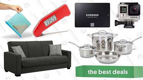 Saturday's Best Deals: Wayfair Sale, 15% off Thermoworks, 1TB SSD, and More