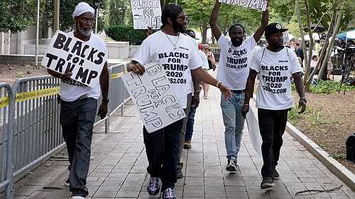 Some young Black and Latino men say they chose Trump because of the economy and jobs. Here's how and why