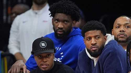 76ers to be without Embiid, George vs. Magic