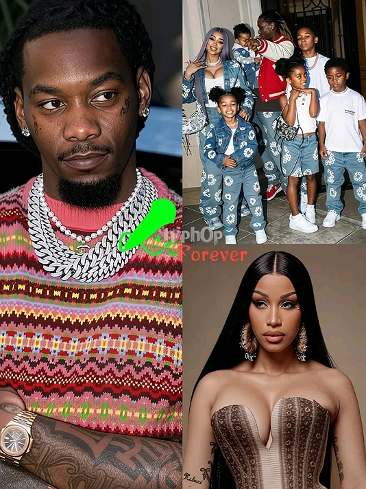 I secretly did a DNA test for all our kids because I never trusted #CardiB. Once a strîpper always...